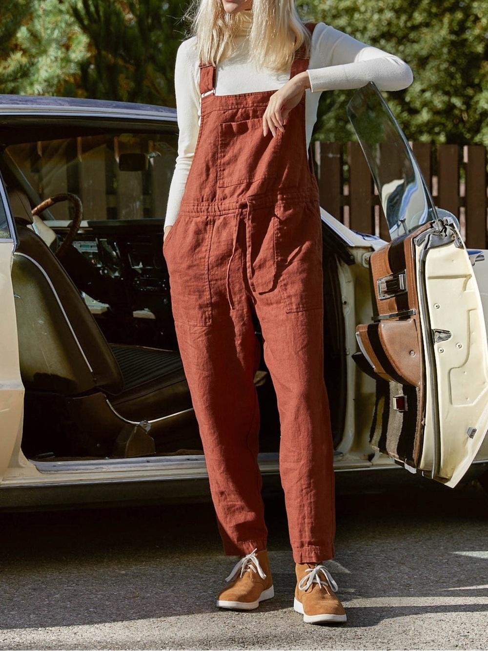 not PERFECT LINEN Overalls Jumpsuit